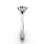 Diamond-Ring-Solitaire-Round-Brilliant-RS13-White Gold-SV