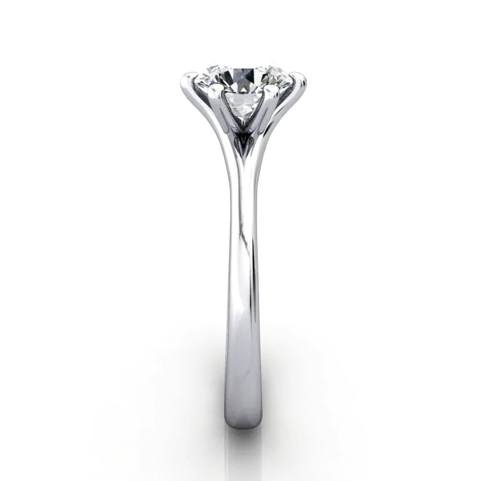 Diamond-Ring-Solitaire-Round-Brilliant-RS13-White Gold-SV