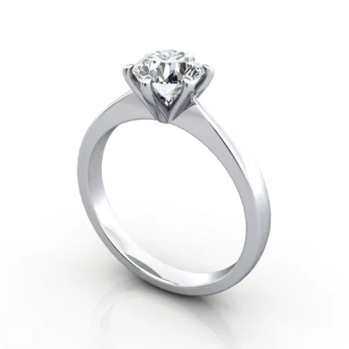 Diamond-Ring-Solitaire-Round-Brilliant-RS23-Platinum-3D