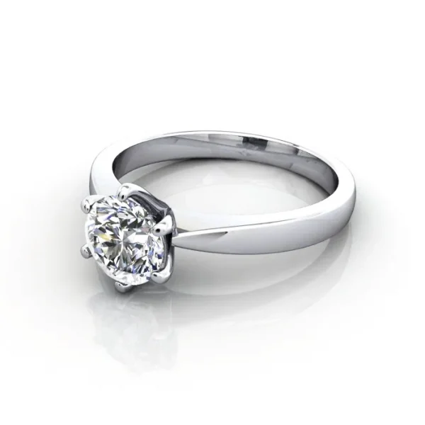Diamond-Ring-Solitaire-Round-Brilliant-RS23-Platinum-LF