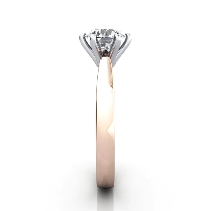 Diamond-Ring-Solitaire-Round-Brilliant-RS23-Rose-SV