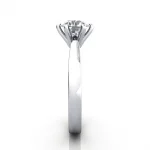 Diamond-Ring-Solitaire-Round-Brilliant-RS23-White Gold-SV Diamond-Ring-Solitaire-Round-Brilliant-RS23-White Gold-SV