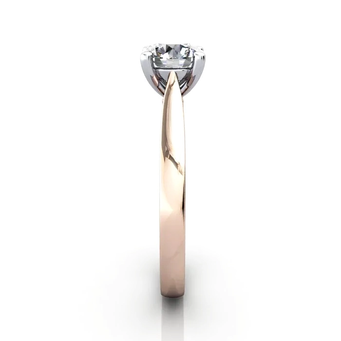 Diamond-Ring-Solitaire-Round-Brilliant-RS36-Rose-SV Diamond-Ring-Solitaire-Round-Brilliant-RS36-Rose-SV