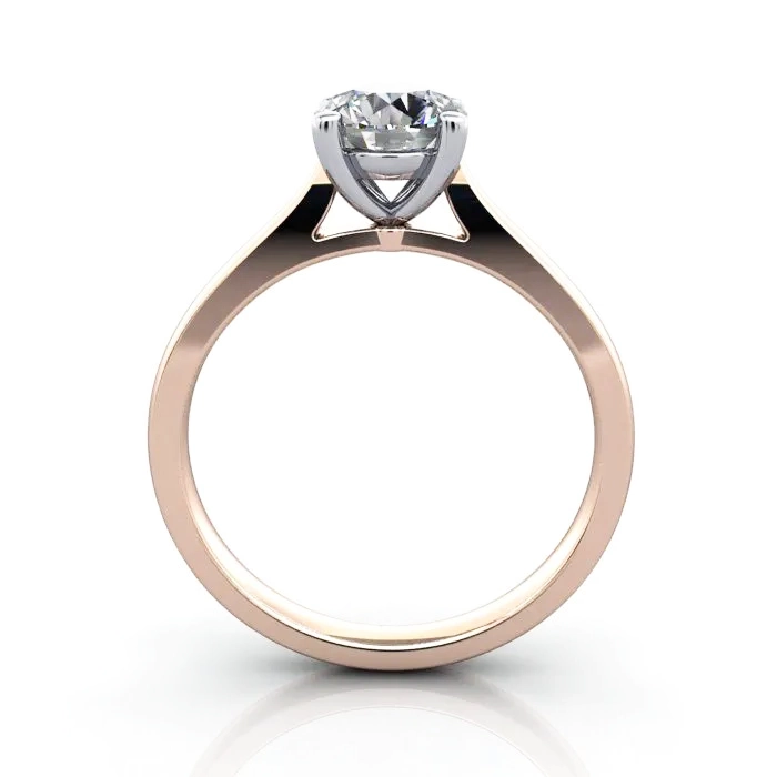 Diamond-Ring-Solitaire-Round-Brilliant-RS36-Rose-TF Diamond-Ring-Solitaire-Round-Brilliant-RS36-Rose-TF