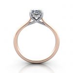 Diamond Solitaire RS44 Oval Rose TF