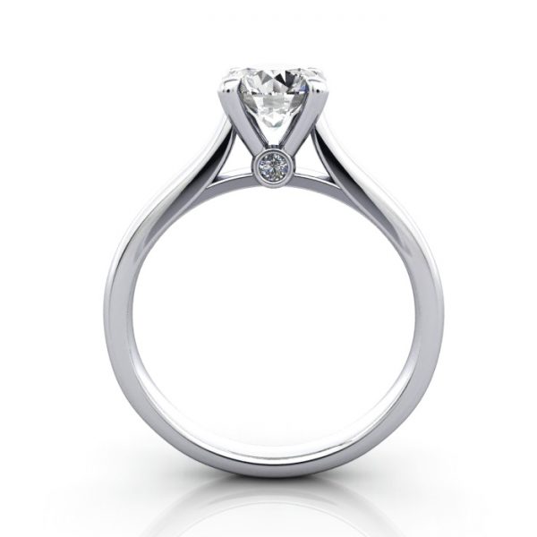 Diamond Solitaire RS45 Round Platinum TF