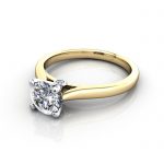 Diamond Solitaire RS45 Round Yellow LF