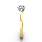 Diamond Solitaire RS45 Round Yellow SV