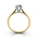 Diamond Solitaire RS45 Round Yellow TF