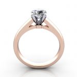 Diamond Solitaire RS46 Round Rose TF