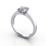 Engagement Ring, RS11, Platinum, 3D Thumbnail