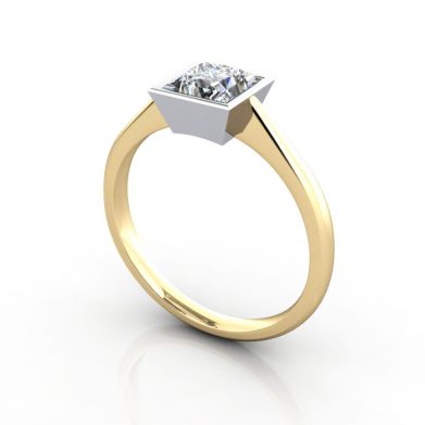Engagement-Ring-RS13-Yellow-Gold-3D