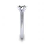 Engagement Ring RS2-round Platinum SV