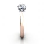 Engagement Ring RT3-Cush-RG-SV Engagement Ring RT3-Cush-RG-SV