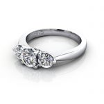 Engagement Ring RT3-Round-Plat-LF Engagement Ring RT3-Round-Plat-LF