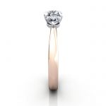 Engagement Ring RT3-Round-RG-SV Engagement Ring RT3-Round-RG-SV