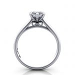 Marquise Engagement Ring, White Gold, RS34, TF Marquise Engagement Ring, White Gold, RS34, TF