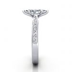 Marquise Engagement Ring, White Gold, RS50, SV Marquise Engagement Ring, White Gold, RS50, SV