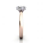 Oval Engagement Ring, Rose Gold, RS48, SV Oval Engagement Ring, Rose Gold, RS48, SV