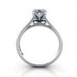 Pear Shape Engagement Ring, Platinum, RS34, TF Pear Shape Engagement Ring, Platinum, RS34, TF