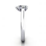 Pear Shape Engagement Ring, White Gold, RS34, SV Pear Shape Engagement Ring, White Gold, RS34, SV