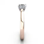 Solitaire-Diamond-Ring-Asscher-RS41-Rose-Gold-SV Solitaire-Diamond-Ring-Asscher-RS41-Rose-Gold-SV
