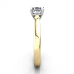 Solitaire-Diamond-Ring-Asscher-RS41-Yellow-Gold-SV Solitaire-Diamond-Ring-Asscher-RS41-Yellow-Gold-SV