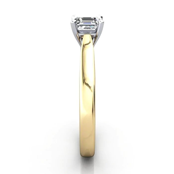 Solitaire-Diamond-Ring-Asscher-RS41-Yellow-Gold-SV Solitaire-Diamond-Ring-Asscher-RS41-Yellow-Gold-SV