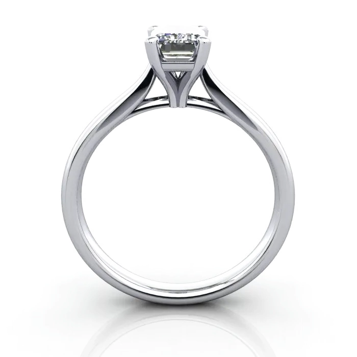Solitaire-Diamond-Ring-Emerald-RS41-Patinum-TF Solitaire-Diamond-Ring-Emerald-RS41-Platinum-TF