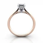 Solitaire-Diamond-Ring-Emerald-RS41-Rose-Gold-TF Solitaire-Diamond-Ring-Emerald-RS41-Rose-Gold-TF