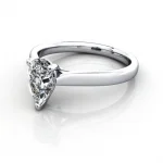 Solitaire-Diamond-Ring-Pear-RS41-Platinum-LF Solitaire-Diamond-Ring-Pear-RS41-Platinum-LF