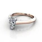 Solitaire-Diamond-Ring-RS35-Rose-Gold-Pear-Diamond-LF Solitaire-Diamond-Ring-RS35-Rose-Gold-Pear-Diamond-LF