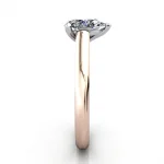 Solitaire-Diamond-Ring-RS35-Rose-Gold-Pear-Diamond-SV Solitaire-Diamond-Ring-RS35-Rose-Gold-Pear-Diamond-SV