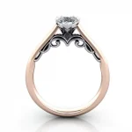 Solitaire-Diamond-Ring-RS35-Rose-Gold-Pear-Diamond-TF Solitaire-Diamond-Ring-RS35-Rose-Gold-Pear-Diamond-TF