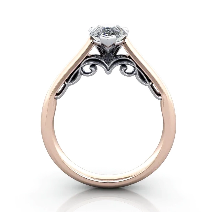Solitaire-Diamond-Ring-RS35-Rose-Gold-Pear-Diamond-TF Solitaire-Diamond-Ring-RS35-Rose-Gold-Pear-Diamond-TF
