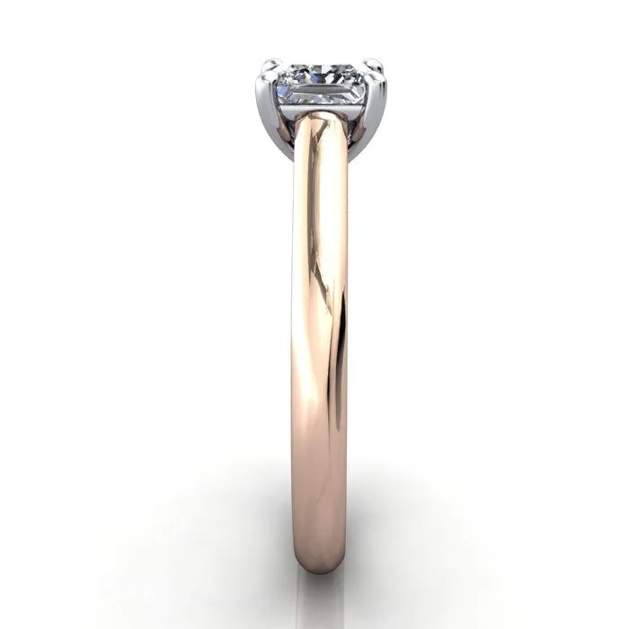 Solitaire-Diamond-Ring-RS35-Rose-Gold-Princess-Cut-SV Solitaire-Diamond-Ring-RS35-Rose-Gold-Princess-Cut-SV