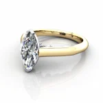 Solitaire-Diamond-Ring-RS35-Yellow-Gold-Marquise-LF
