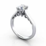 Solitaire-Diamond-Ring-RS35.-Platinum-Oval-3D Solitaire-Diamond-Ring-RS35.-Platinum-Oval-3D