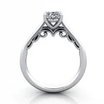 Solitaire-Diamond-Ring-RS35.-Platinum-Oval-TF Solitaire-Diamond-Ring-RS35.-Platinum-Oval-TF