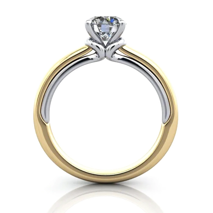 Solitaire-Diamond-Ring-RS37.-Yellow-Round-Brilliant-TF Solitaire-Diamond-Ring-RS37.-Yellow-Round-Brilliant-TF
