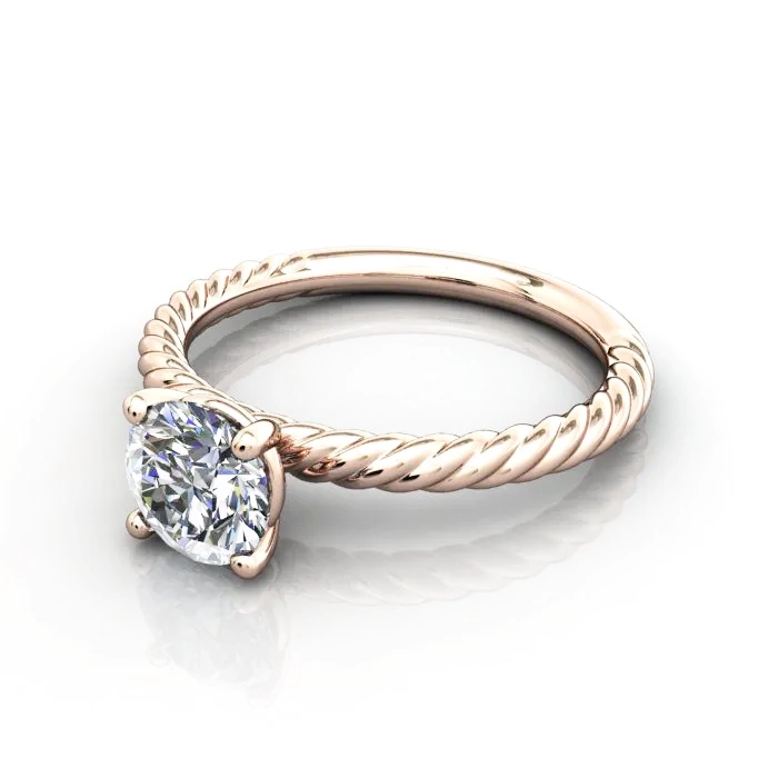 Solitaire-Diamond-Ring-RS38.-Rose-Gold-Round-Brilliant-LF