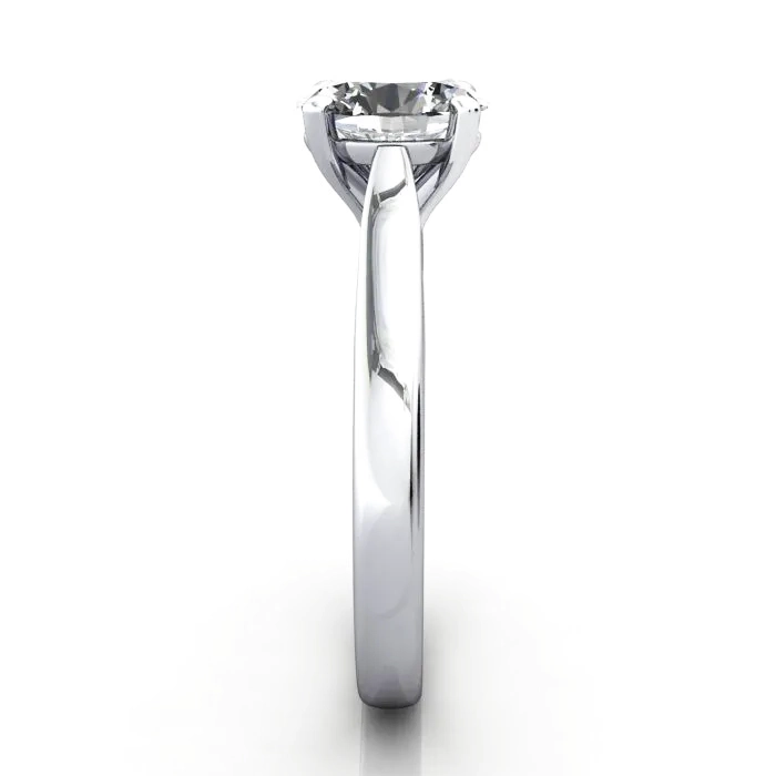 Solitaire-Diamond-Ring-RS41-Platinum-Oval-SV Solitaire-Diamond-Ring-RS41-Platinum-Oval-SV