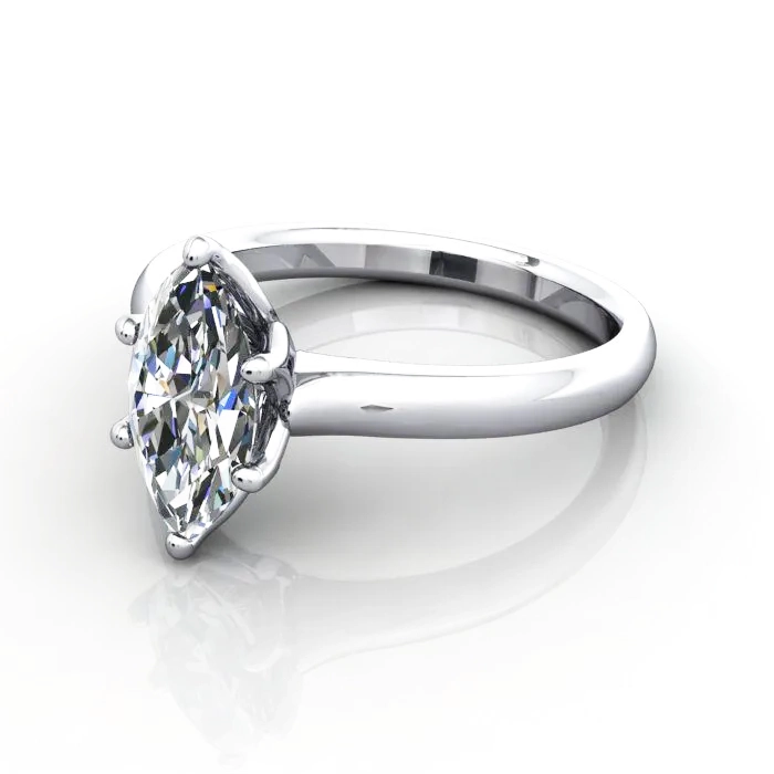 Solitaire-Engagement-Ring-Marquise-Diamond-RS19-Platinum-LF Solitaire-Engagement-Ring-Marquise-Diamond-RS19-Platinum-LF