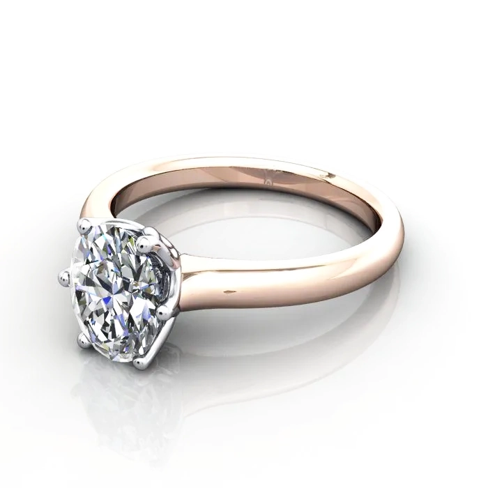 Solitaire-Engagement-Ring-Oval-Diamond-RS19-Rose-Gold-LF Solitaire-Engagement-Ring-Oval-Diamond-RS19-Rose-Gold-LF