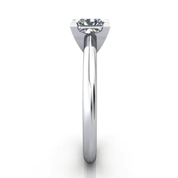Solitaire-Engagement-Ring-Princess-Cut-Diamond-RS33-Platinum-SV-1