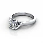 Solitaire-Engagement-Ring-RS29-Round-Brilliant-Platinum-LF Solitaire-Engagement-Ring-RS29-Round-Brilliant-Platinum-LF