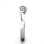 Solitaire-Engagement-Ring-RS29-Round-Brilliant-Platinum-SV Solitaire-Engagement-Ring-RS29-Round-Brilliant-Platinum-SV