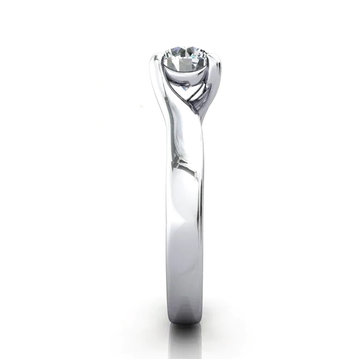 Solitaire-Engagement-Ring-RS29-Round-Brilliant-Platinum-SV Solitaire-Engagement-Ring-RS29-Round-Brilliant-Platinum-SV
