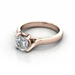 Solitaire-Engagement-Ring-RS29-Round-Brilliant-Rose-Gold-LF Solitaire-Engagement-Ring-RS29-Round-Brilliant-Rose-Gold-LF