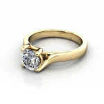 Solitaire-Engagement-Ring-RS29-Round-Brilliant-Yellow-Gold-LF Solitaire-Engagement-Ring-RS29-Round-Brilliant-Yellow-Gold-LF